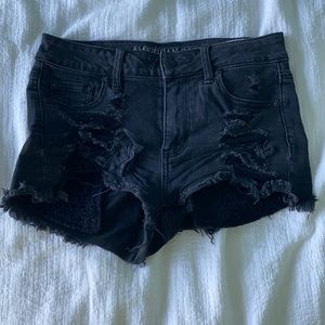 American eagle jean shorts